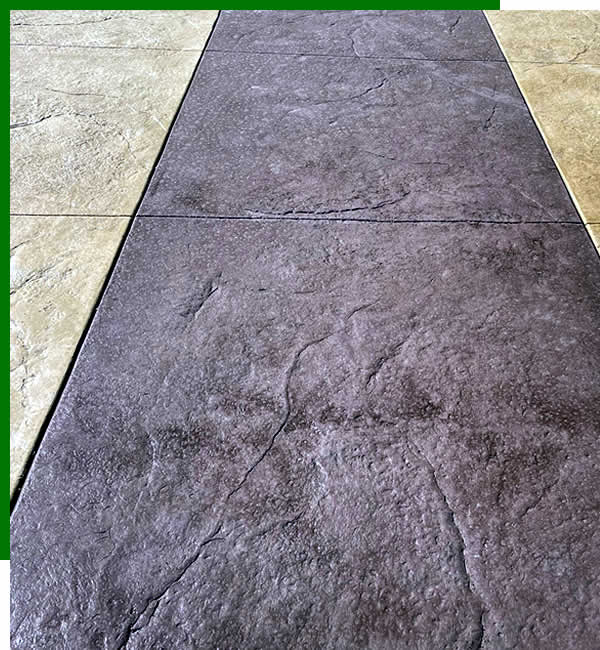 Wind Lake Stamped Concrete Installation for Floors, Patios, Walkways, Steps, Retaining Walls