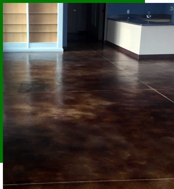 Interior & Exterior Stained Concrete Floor Services near me