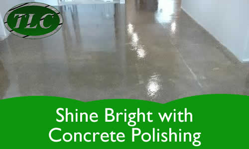Shine Bright with Concrete Polishing: A Modern Flooring Solution by Taylor's Landscape Construction, LLC
